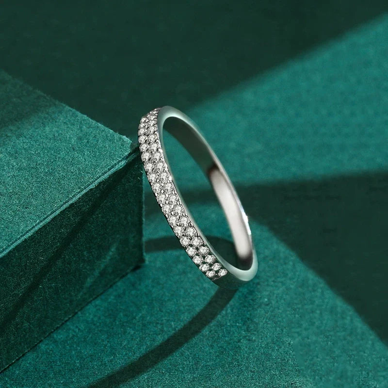 Anillo Solitario Estrella para Mujer