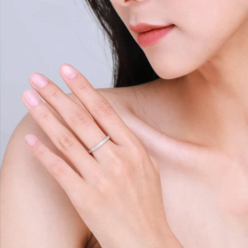 Anillo Solitario Estrella para Mujer
