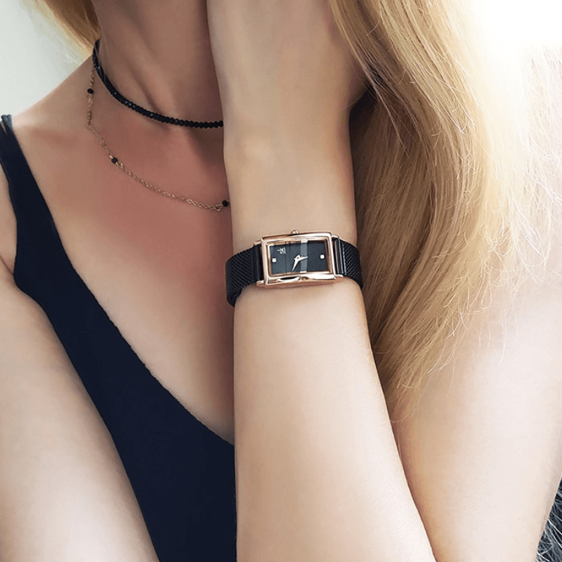 Reloj Rectangular Atenas Elegance para Mujer