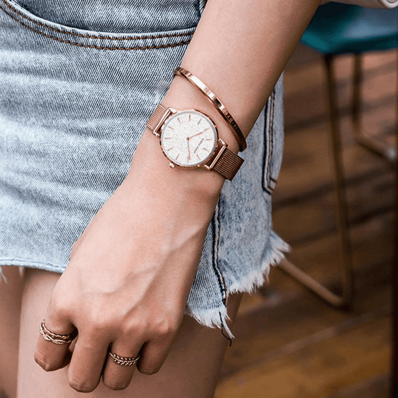 Reloj de Cuarzo Celeste para Mujer