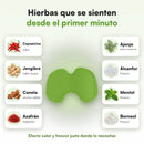Ingredientes: capsaicina, jengibre, canela, azafrán, ajenjo, alcanfor, mentol y borneol