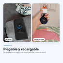 Plegable y recargable por USB