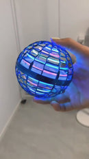 Mini Drone Bola Mágica volando y volviendo a la mano