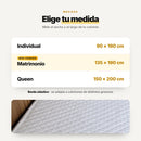 Medidas: Individual, Matrimonio y Queen